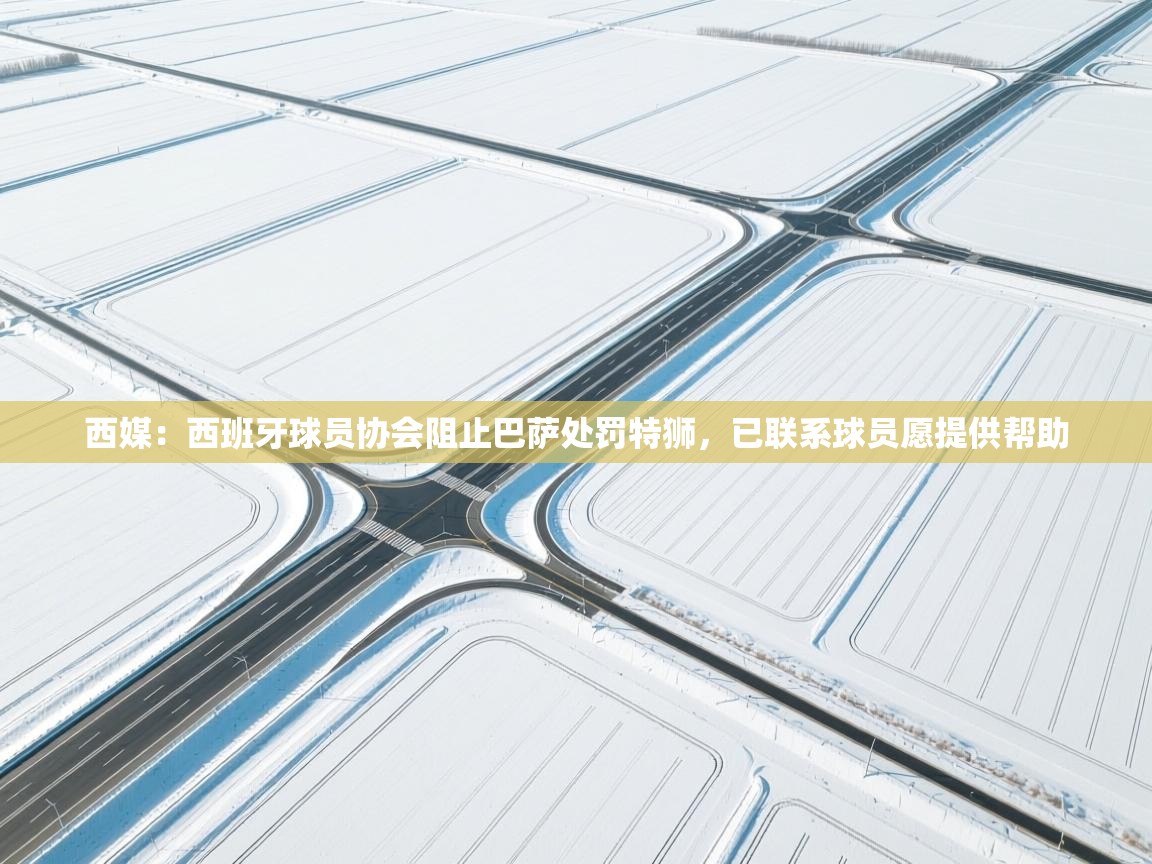 问鼎娱乐pg-西媒:西班牙球员协会阻止巴萨处罚特狮,已联系球员愿提供帮助 第3张